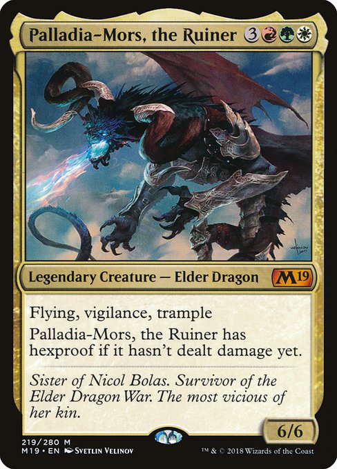 Palladia-Mors, the Ruiner M19-219 Mythic Englisch