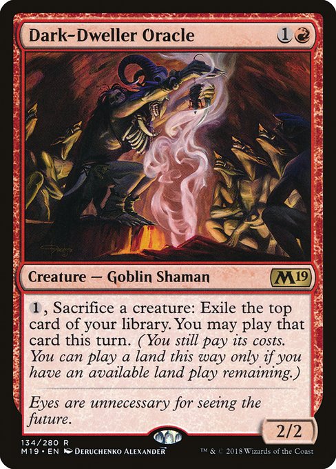 Magic: Dark-Dweller Oracle