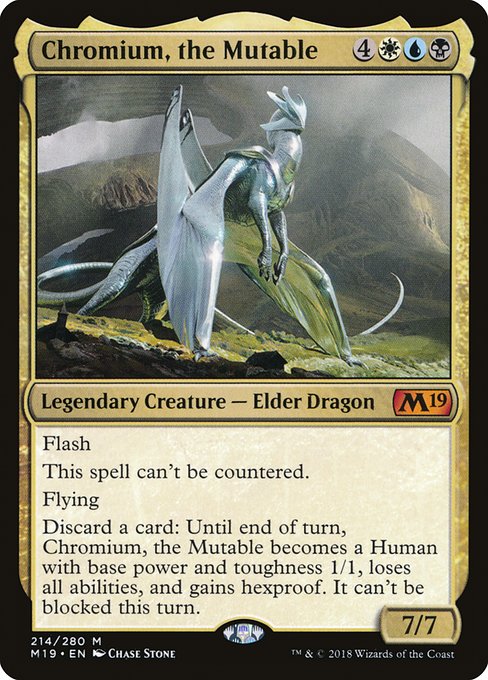 Magic: Chromium, the Mutable