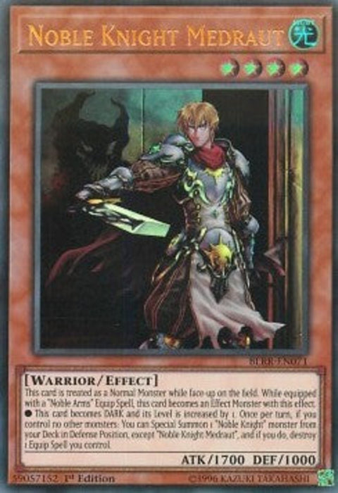 Noble Knight Medraut BLRR-EN071 Ultra Rare Englisch
