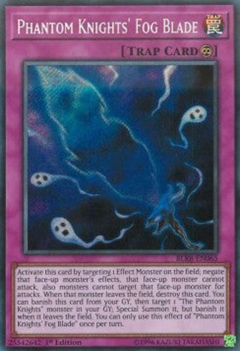 Phantom Knights' Fog Blade BLRR-EN065 Secret Rare Englisch