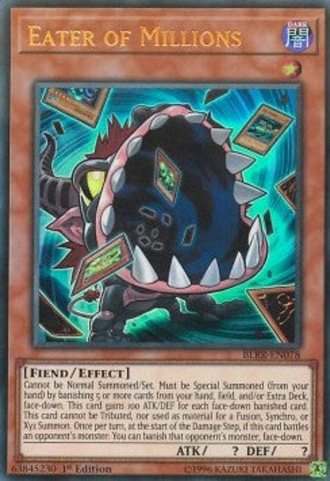 Eater of Millions BLRR-EN078 Ultra Rare Englisch