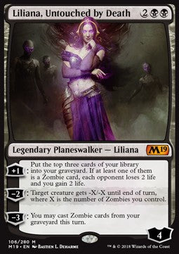 Liliana, Untouched by Death M19-106 Mythic Englisch