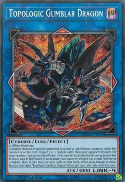 Topologic Gumblar Dragon BLRR-EN043 Secret Rare Englisch