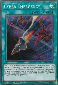 Cyber Emergency BLRR-EN016 Secret Rare Englisch