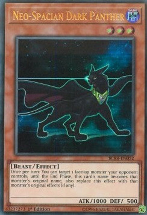 Neo-Spacian Dark Panther BLRR-EN052 Ultra Rare Englisch