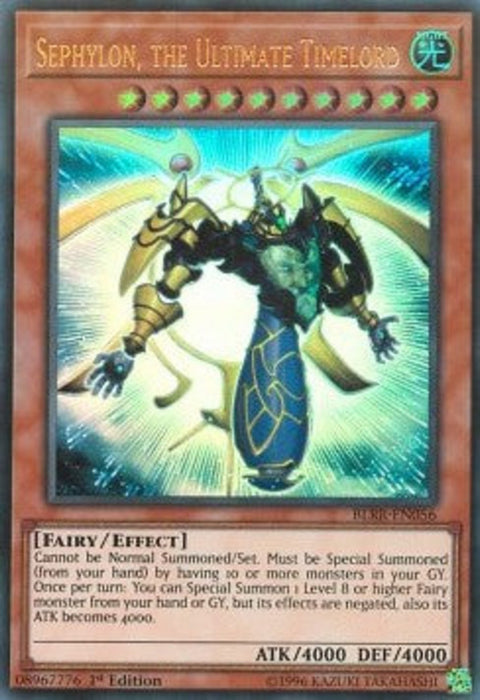 Sephylon, the Ultimate Timelord BLRR-EN056 Ultra Rare Englisch