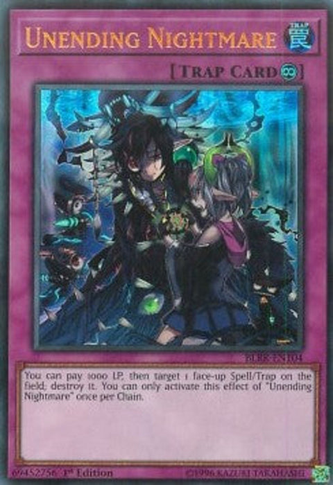 Unending Nightmare BLRR-EN104 Ultra Rare Englisch
