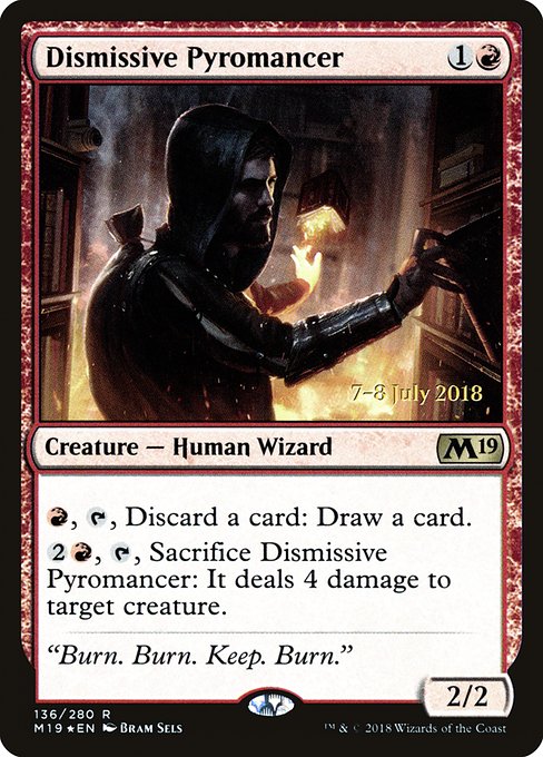 Magic: Dismissive Pyromancer