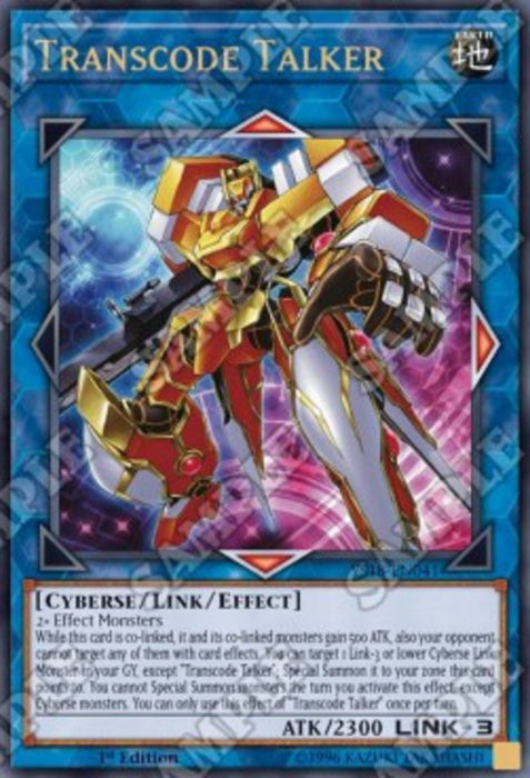 Transcode Talker YS18-EN041 Ultra Rare Englisch