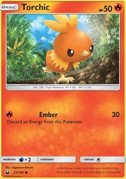 Torchic CES-25 Common Deutsch
