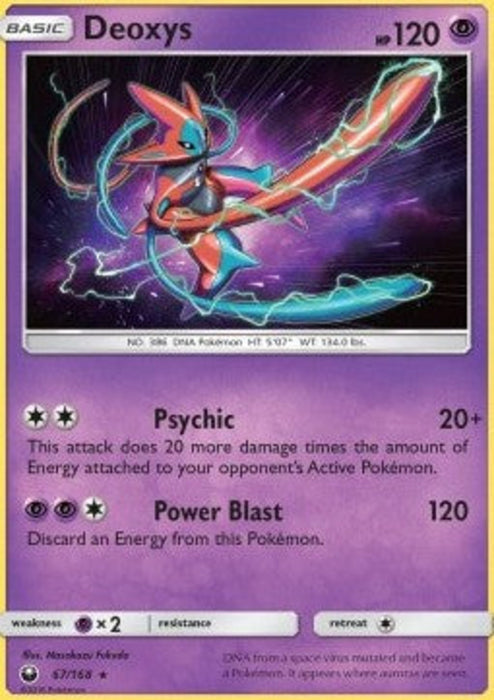 Deoxys CES-67 Holo Rare Deutsch