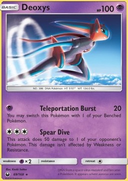Deoxys CES-69 Rare Deutsch