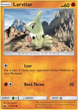Larvitar CES-74 Common Deutsch