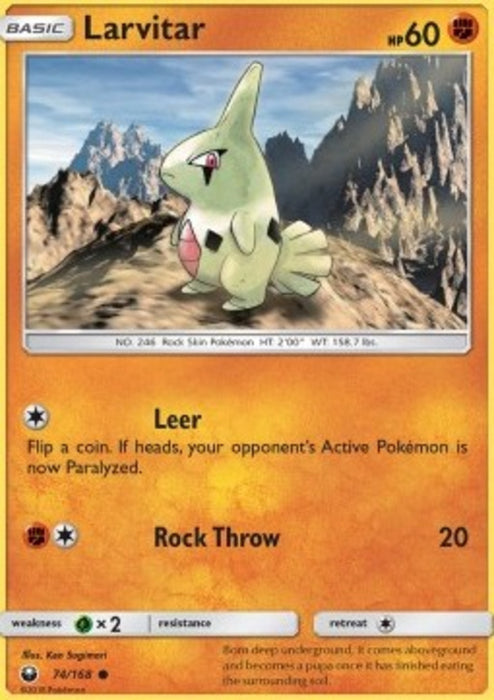 Larvitar CES-74 Common Deutsch