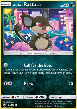 Alolan Rattata CES-84 Common Deutsch