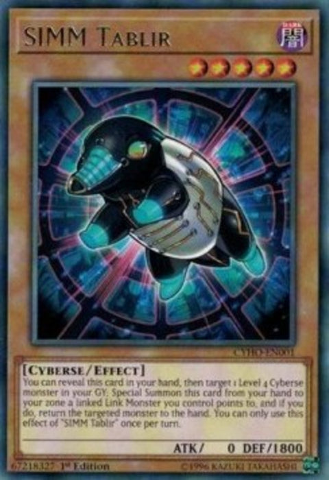 SIMM Tablir CYHO-EN001 Rare Englisch