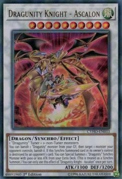 Dragunity Knight - Ascalon CYHO-EN033 Ultra Rare Englisch