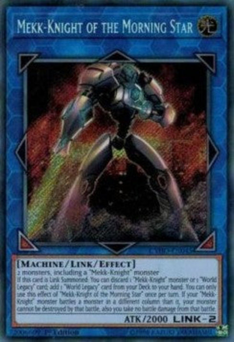 Mekk-Knight of the Morning Star CYHO-EN045 Secret Rare Englisch