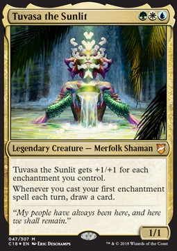 Tuvasa the Sunlit C18-47 Mythic Englisch