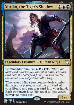 Yuriko, Schatten des Tigers C18-52 Rare Deutsch