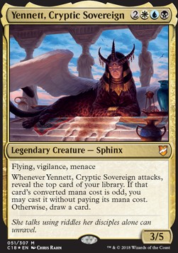 Yennett, kryptische Souveränin C18-51 Mythic Deutsch