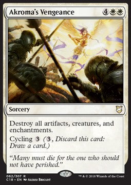 Akroma's Vengeance C18-62 Rare Englisch