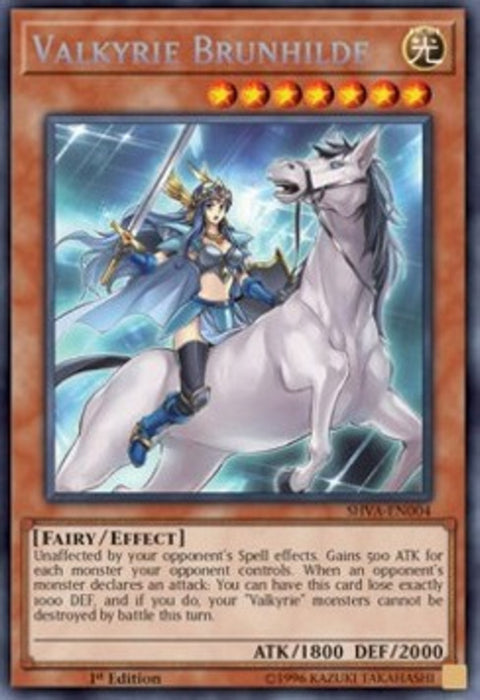 Valkyrie Brunhilde SHVA-EN004 Secret Rare Englisch