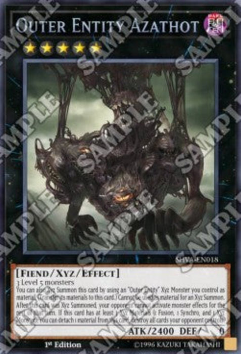 Outer Entity Azathot SHVA-EN018 Secret Rare Englisch