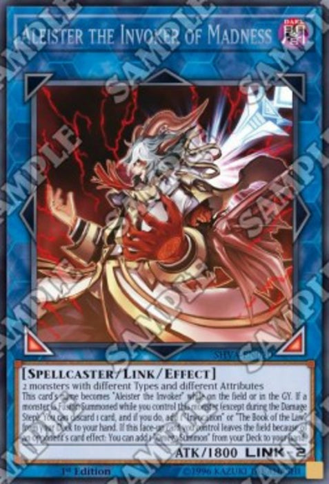 Aleister the Invoker of Madness SHVA-EN020 Secret Rare Englisch