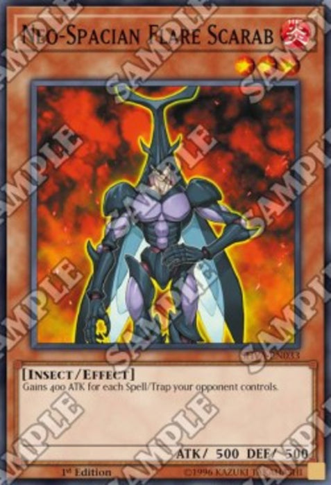 Neo-Spacian Flare Scarab SHVA-EN033 Super Rare Englisch