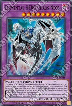 Elemental HERO Chaos Neos SHVA-EN035 Super Rare Englisch