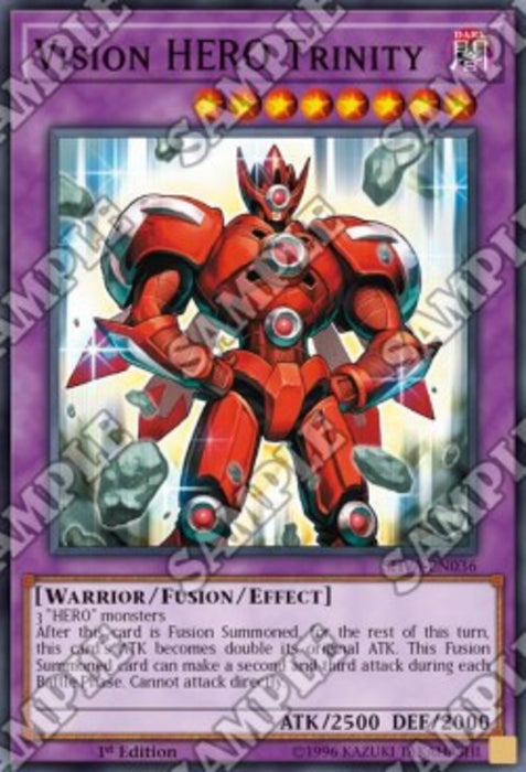 Vision HERO Trinity SHVA-EN036 Super Rare Englisch