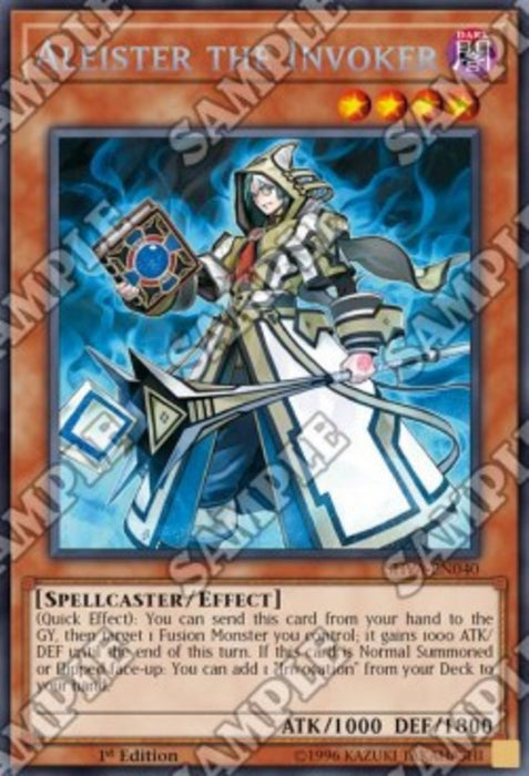 Aleister the Invoker SHVA-EN040 Secret Rare Englisch