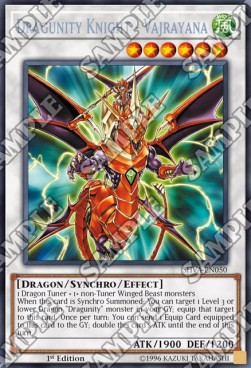 Dragunity Knight - Vajrayana SHVA-EN050 Secret Rare Englisch