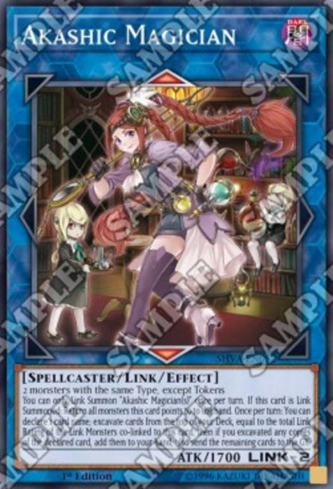 Akashic Magician SHVA-EN052 Super Rare Englisch