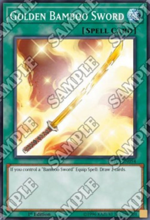 Golden Bamboo Sword SHVA-EN054 Super Rare Englisch