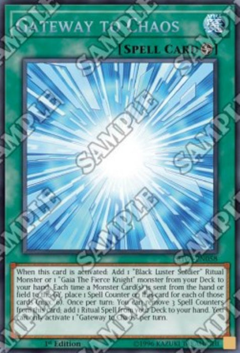 Gateway to Chaos SHVA-EN058 Secret Rare Englisch