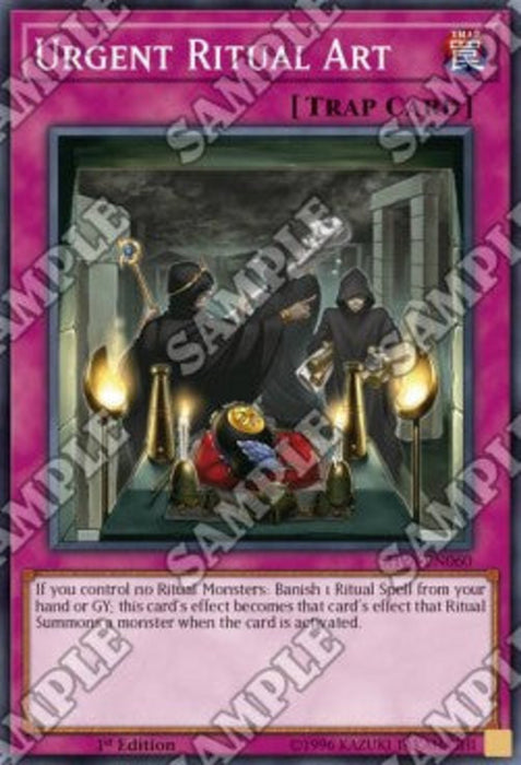 Urgent Ritual Art SHVA-EN060 Super Rare Englisch