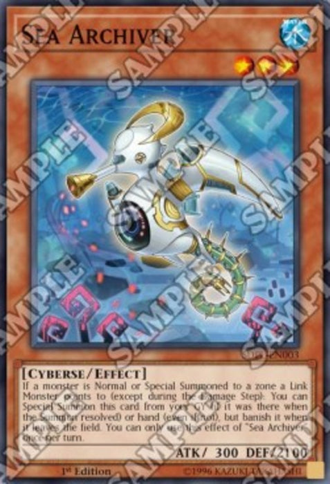 Sea Archiver SDPL-EN003 Super Rare Englisch