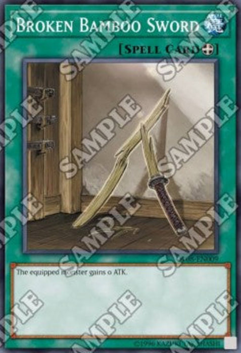 Broken Bamboo Sword OP08-EN009 Super Rare Englisch
