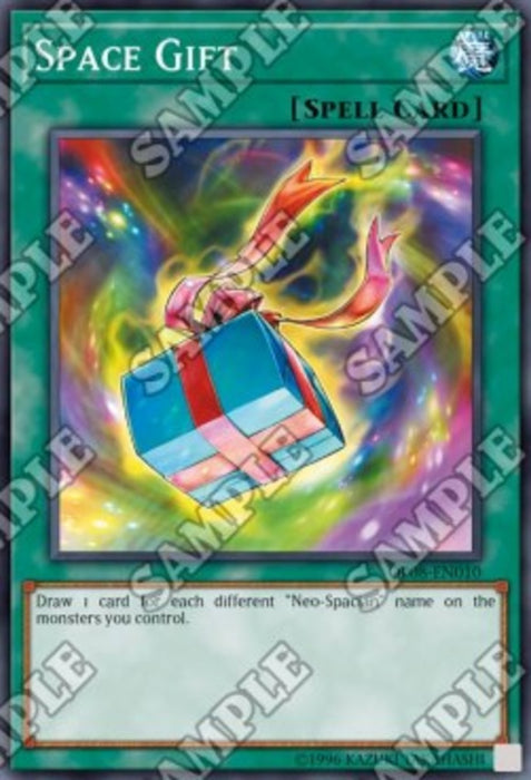 Space Gift OP08-EN010 Super Rare Englisch