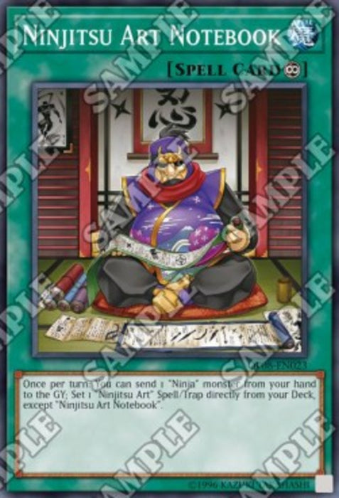 Ninjitsu Art Notebook OP08-EN023 Common Englisch