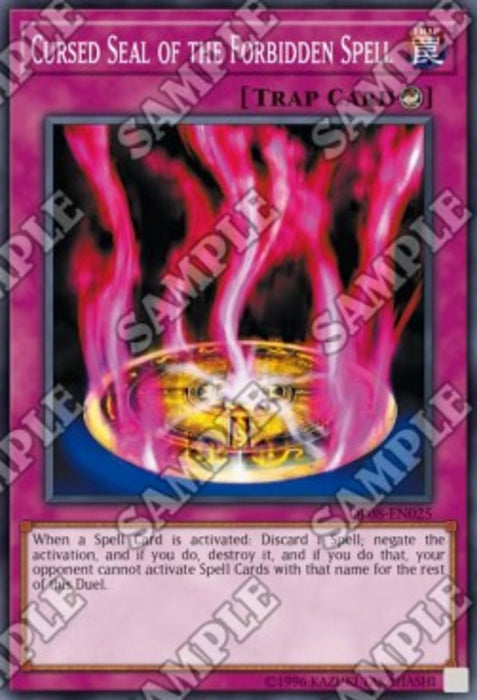 Cursed Seal of the Forbidden Spell OP08-EN025 Common Englisch