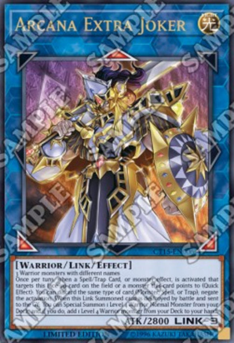 Arcana Extra Joker CT15-EN006 Ultra Rare Englisch