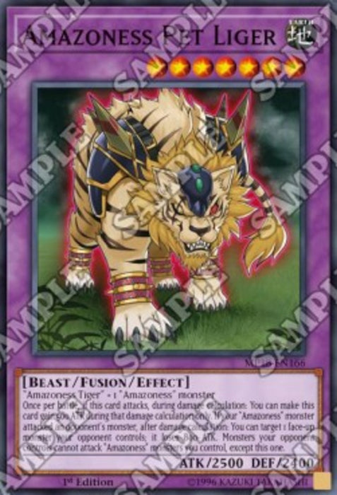 Amazoness Pet Liger MP18-EN166 Common Englisch