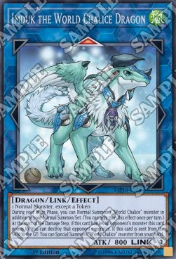 Imduk the World Chalice Dragon MP18-EN066 Rare Englisch