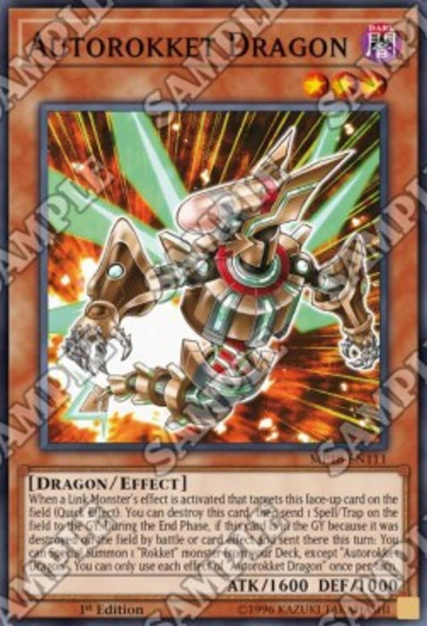 Autorokket Dragon MP18-EN111 Super Rare Englisch