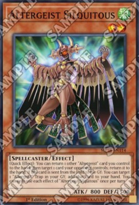 Altergeist Silquitous MP18-EN114 Super Rare Englisch