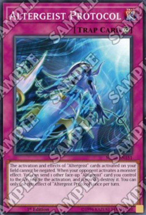 Altergeist Protocol MP18-EN151 Super Rare Englisch